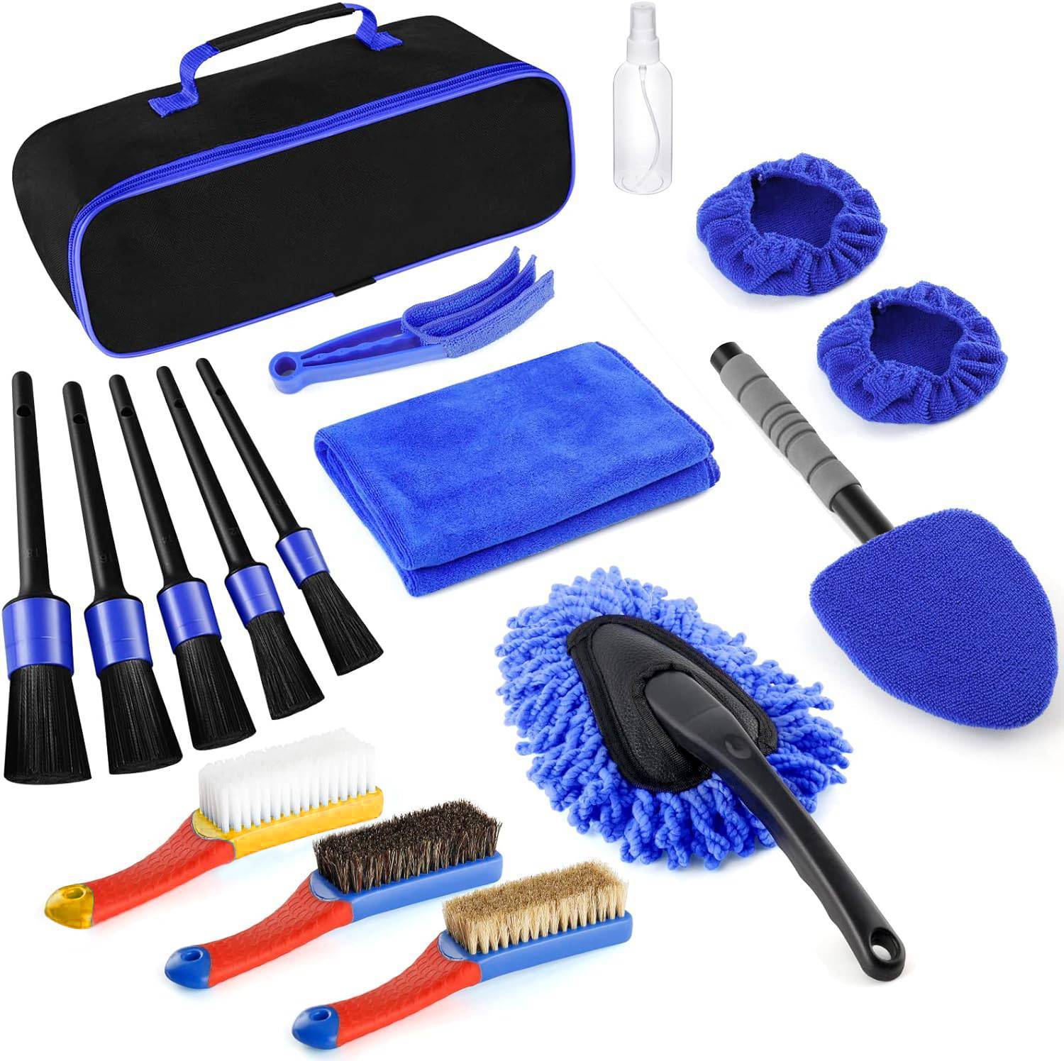 Kit Completo Pulizia Auto – Tutto ciò che ti serve in un unico set.