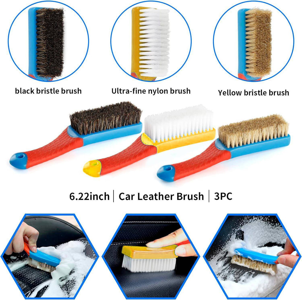 Kit Completo Pulizia Auto – Tutto ciò che ti serve in un unico set.